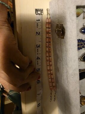 Pink Beaded  Strand Bracelet - Women Jewelry